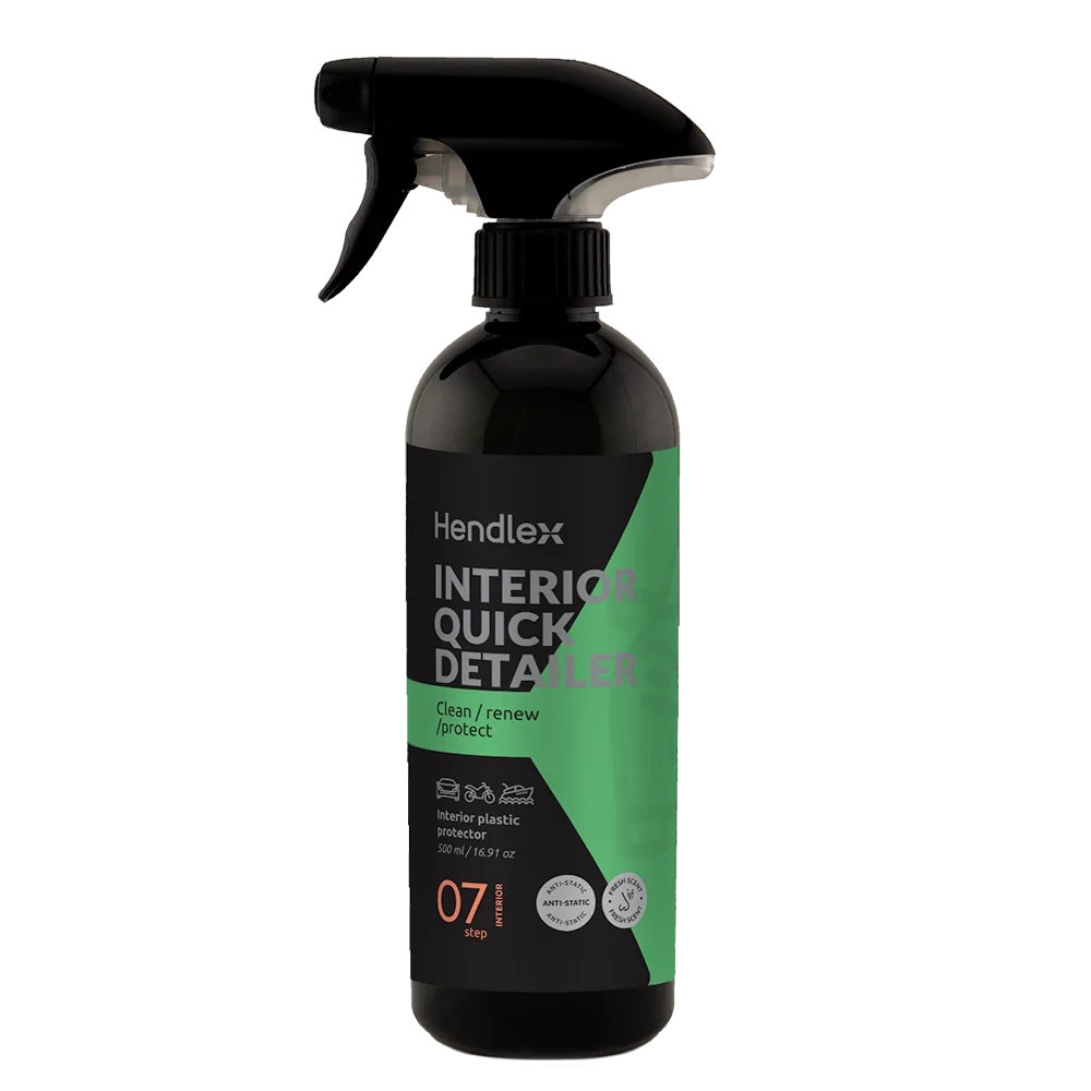 Очиститель пластика салона Hendlex INTERIOR QUICK DETAILER 500 мл